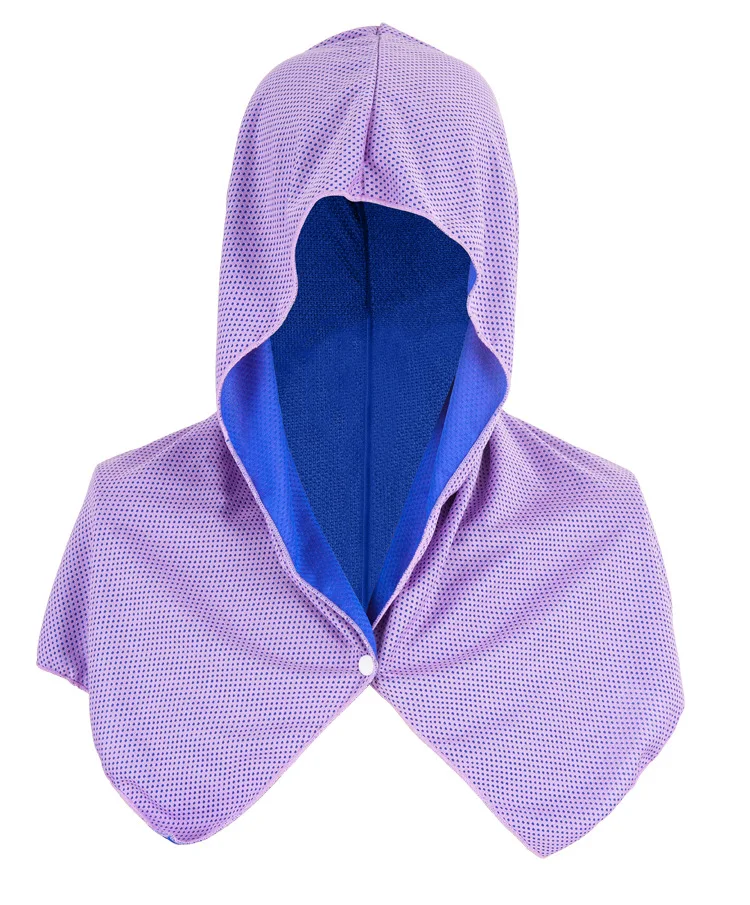 Cooling Hoodie Towel - UV Protection & Quick Dry for Sports, Camping, Running, Hiking, Golf, Workouts image 6
