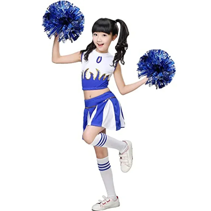 Lightweight Children's Sportswear Gymnastics Cheerleading Performance Uniform Student Sports Meet Cheerleading Performance Unifo