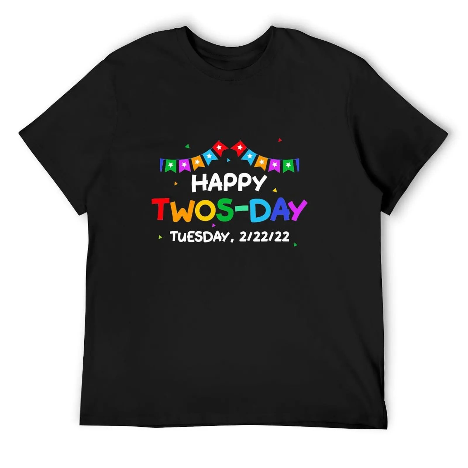 Twosday Tuesday February 22nd 2022 Funny 22222 T-Shirt quick-drying oversizeds custom shirt t shirt men