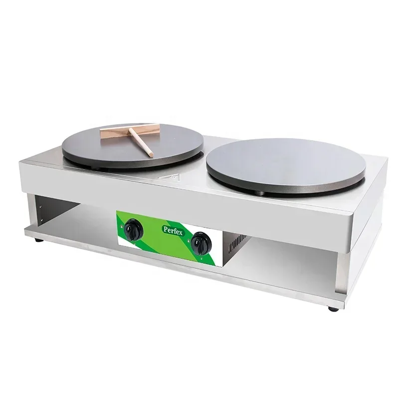 2025Commercial GCM-1 single head gas crepe maker with high quality, Non Stick for Pancakes, Blintzes, Eggs