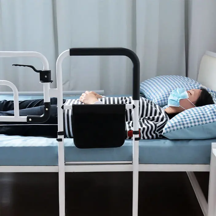 المحمولة قابل للتعديل السرير السكك الحديدية مستشفى السرير درابزين السلامة مساعدة بار لكبار السن المعاقين الكبار إعادة التأهيل #2