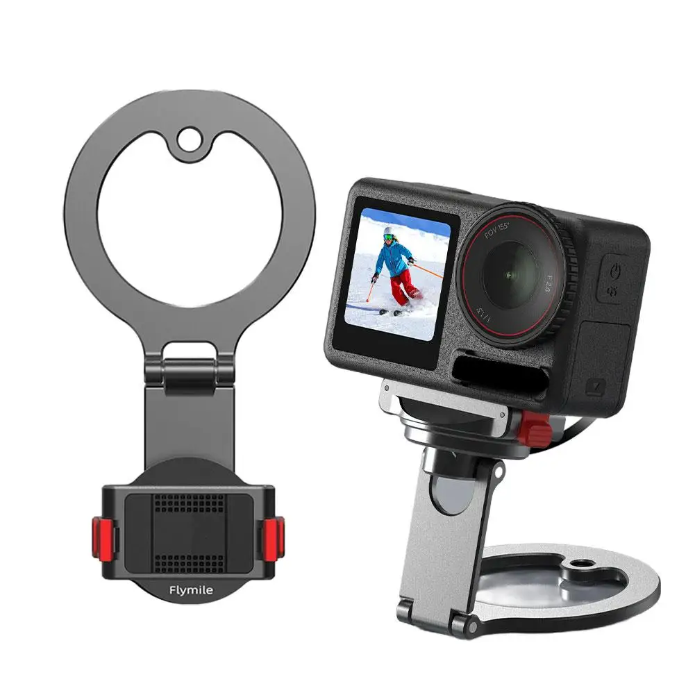 

Cold Shoe Camera Mount Holder, Tripod Mount For DJI Action Camera Magnetic Hot Shoe Camera Adapter With 1/4" Screw Hole W7E3