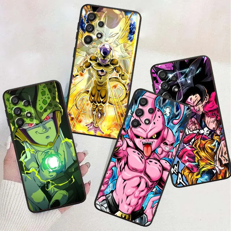

Dragon Ball Piccolo Buu Phone Case For Samsung A42 A41 A35 A34 A33 A32 A25 A24 A23 A21s A04 A03 Note 20 Ultra 5G Black