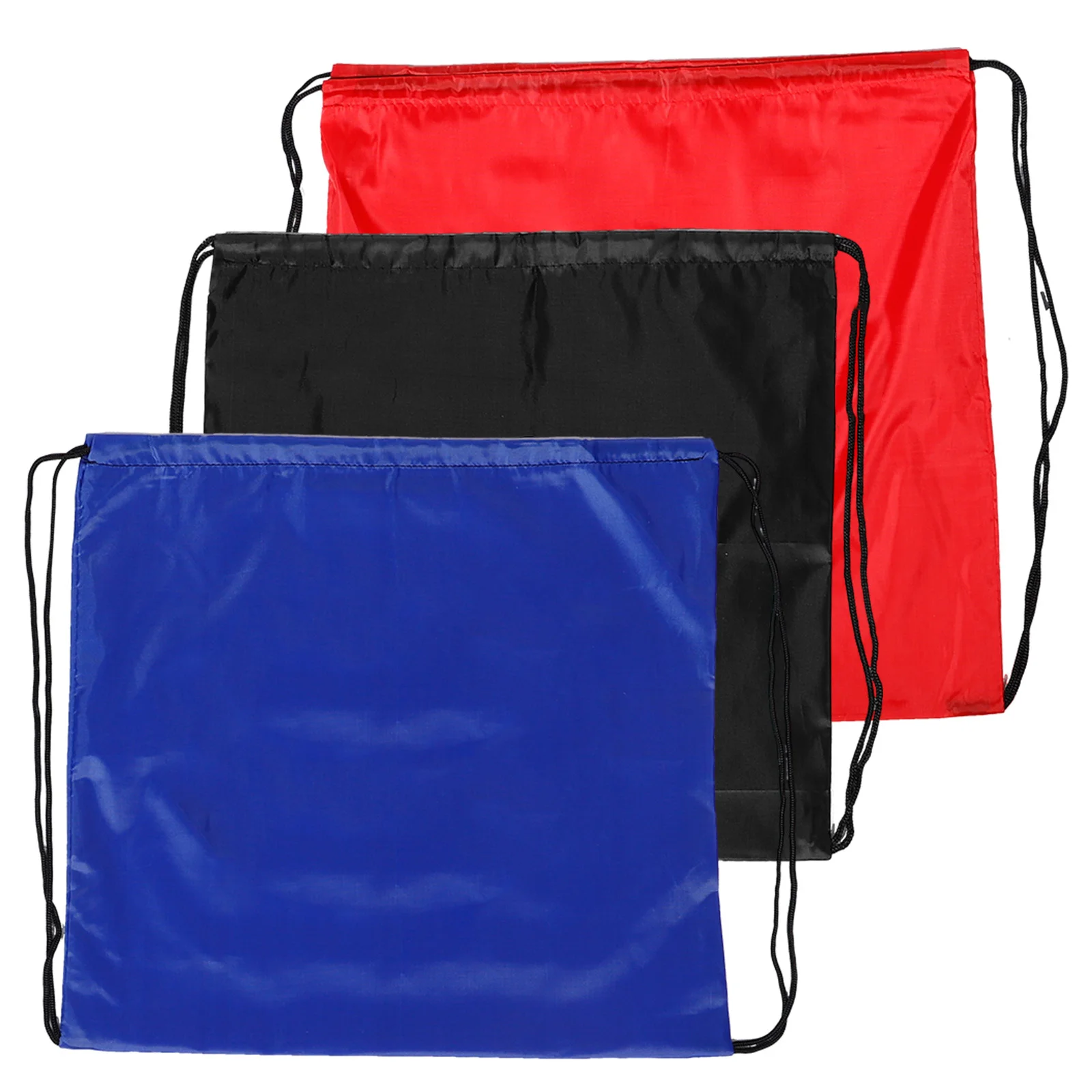 3 pçs saco de bola esportiva grande capacidade à prova dwaterproof água cordão mochila para basquete futebol vôlei ginásio treino equipe prática