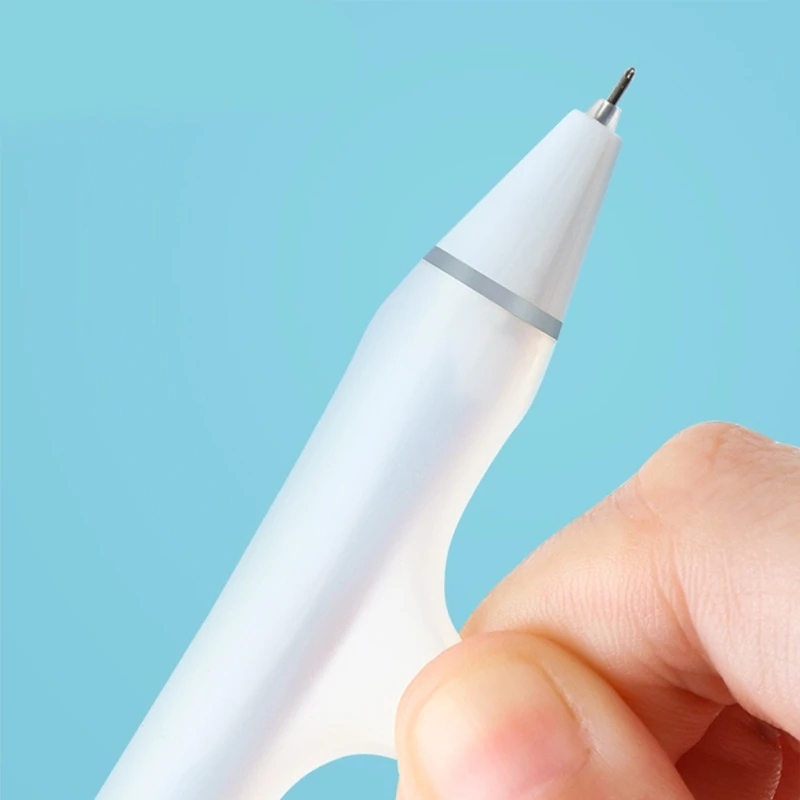 Pena Penandatanganan Ballpoint 0.5mm Produk Kantor Berkelanjutan untuk Sekolah Menulis 6x