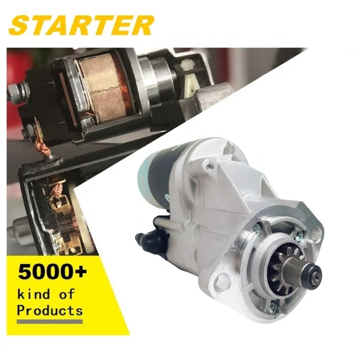 WENCHANG Forklift Parts Starter for Toyota 7FD 1Z/1DZ 12V 41280000973 1280000974 1280004110 1280004111 1280004112 Starter Motor view 3