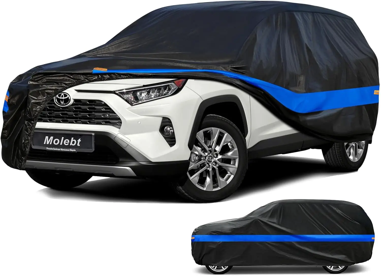 

Universal Waterproof SUV Car Cover for All Weather Protection, Fits Most Models Up to 190 Inches