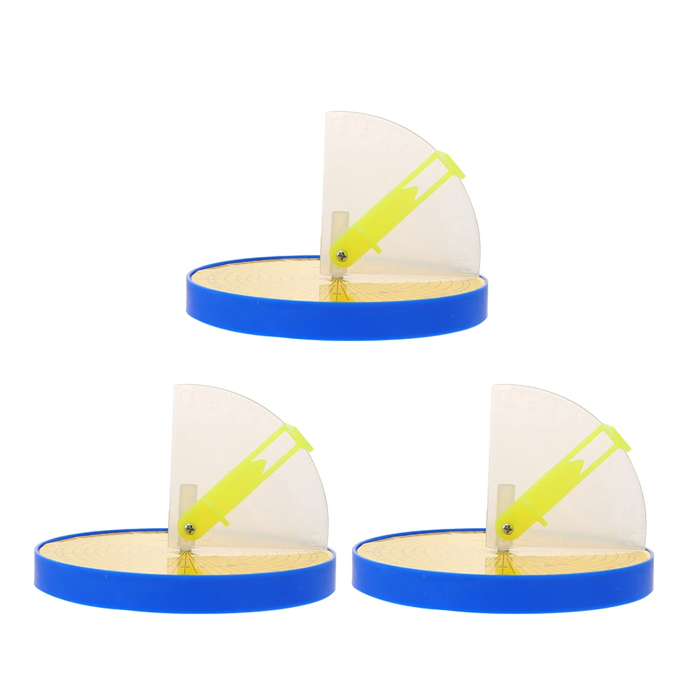 

3pcs Sun Height Measuring Tool Plastic Scientific Equipment School Teaching Geography Study Students Learning Aid Educational