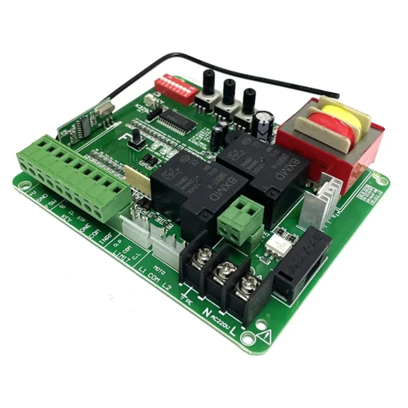 Retail T329E Soft Start For Only Magnetic Limit Switch NO Sliding Gate Opener Motor Control Board Electronic Card Controller