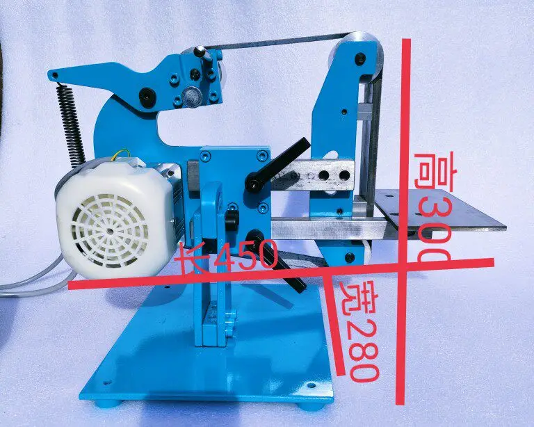Electric Belt Sander Vertical And Horizontal Dual Use Belt Sander Polishing Grinding Machine Belt Grinder Machine 110V/220V 750W
