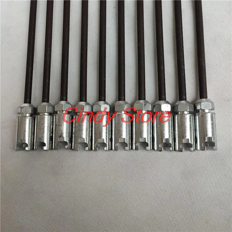 1Pair Dia 22mm Pipe Drill Dredger Cleaning Clogs Sewer Drain Dredge Tool Male And Female Head Connector For Dia 8mm Steel Rod