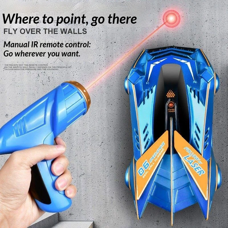 2026 New Light Tracking Wall Climbing RC Car Rechargeable Anti-Gravity Stunt Racing Car Remote Control Toy Birthday Gift