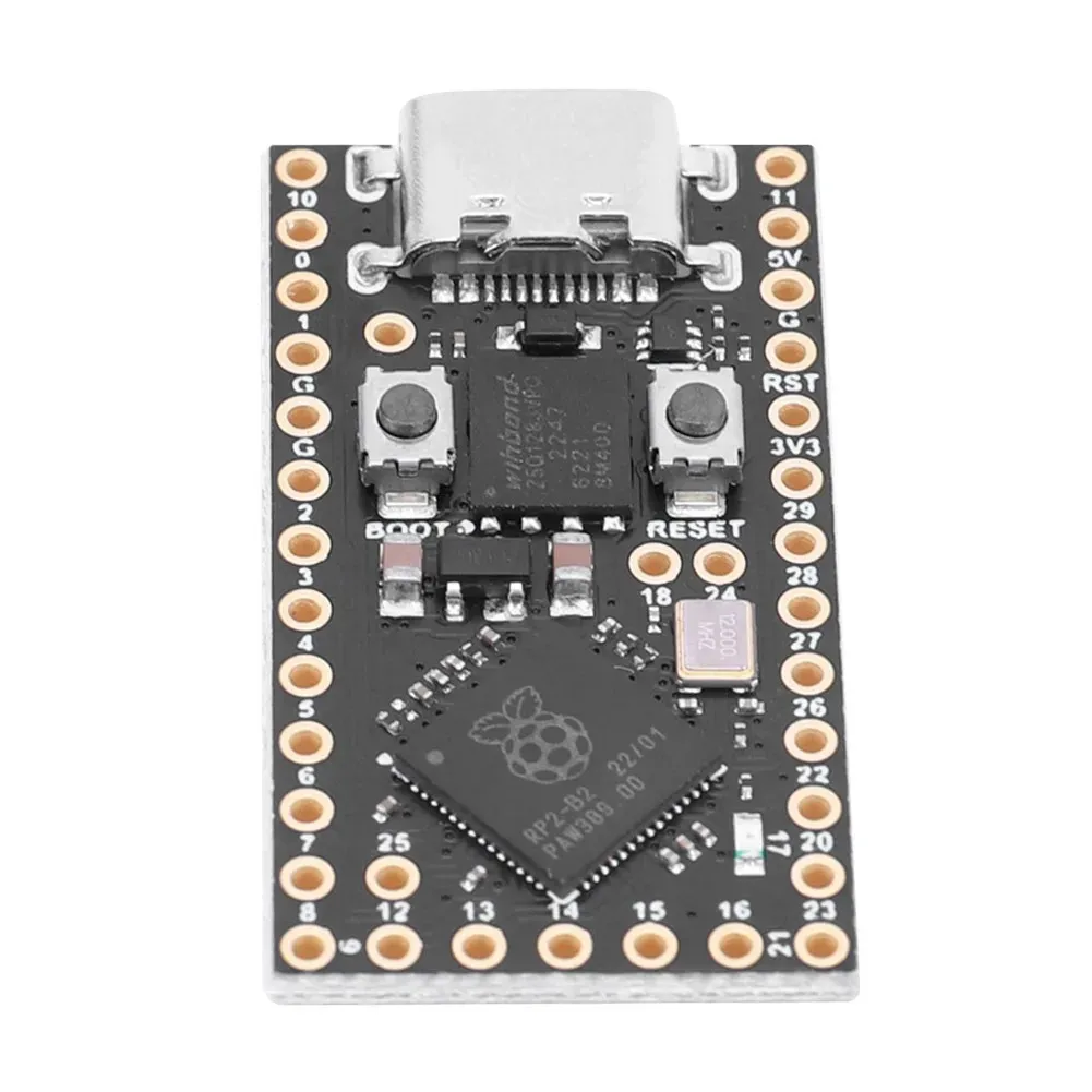 Raspberry Development Board ProMicro RP2040 is compatible with Helios OxB2 MicroPython