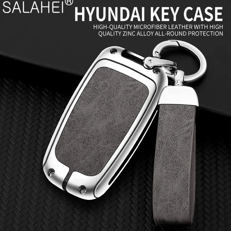 

3 4 Buttons Car Key Case Cover Shell For Hyundai Genesis Coupe Sonata Ix35 For Kia Forte Sportage K2 K5 Accessories Keychain