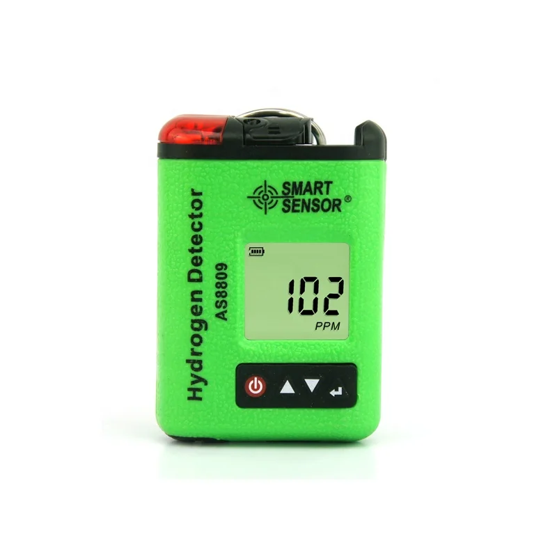 

Smart Sensor AS8809 Mini Portable Clip-on Digital Hydrogen Detector H2 Gas Concentration Sensor Tester Analyzer With