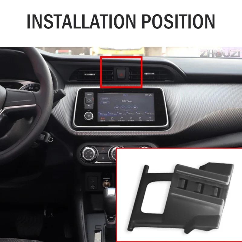Car Mobile Phone Holder For Nissan Kicks 2017-2022 Air Vent Mounts Stand GPS Gravity Navigation Bracket Car Accessories