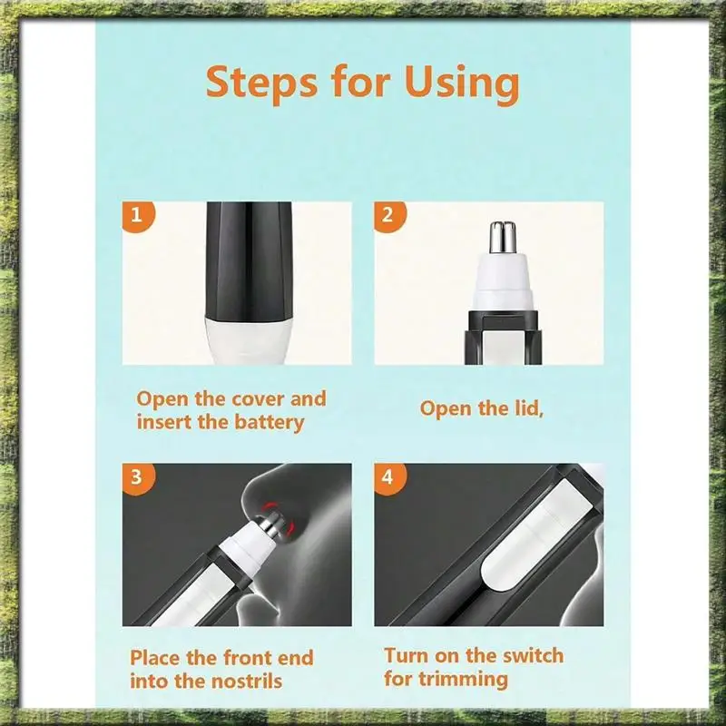 

The New Multi-Functional Electric Nose And Eyebrow Hair Trimmer Set For Precise Grooming