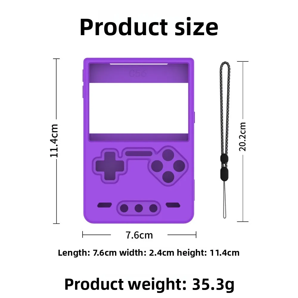 

For Trimui Brick - High Quality Silicone Case Cover Protective Shell Sleeve Anti Scratch Game Console Accessories