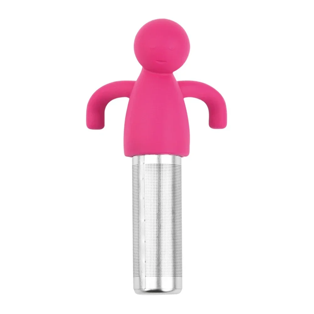 Roestvrijstalen thee-ei Keukenaccessoire Huishoudelijk gebruik Herbruikbare metalen make-upborstels Massage Keuken Eetkamer Bar Tuin