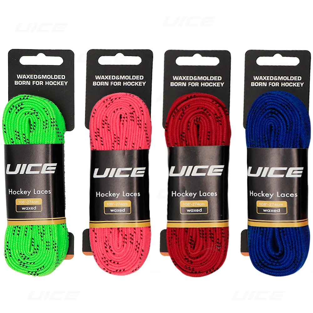 Ice Hockey Skate Laces 84-120in Nylon Dual Layer Braid For Sports Roller Derby Skates Skates Boots Ice Hockey Skates Shoe