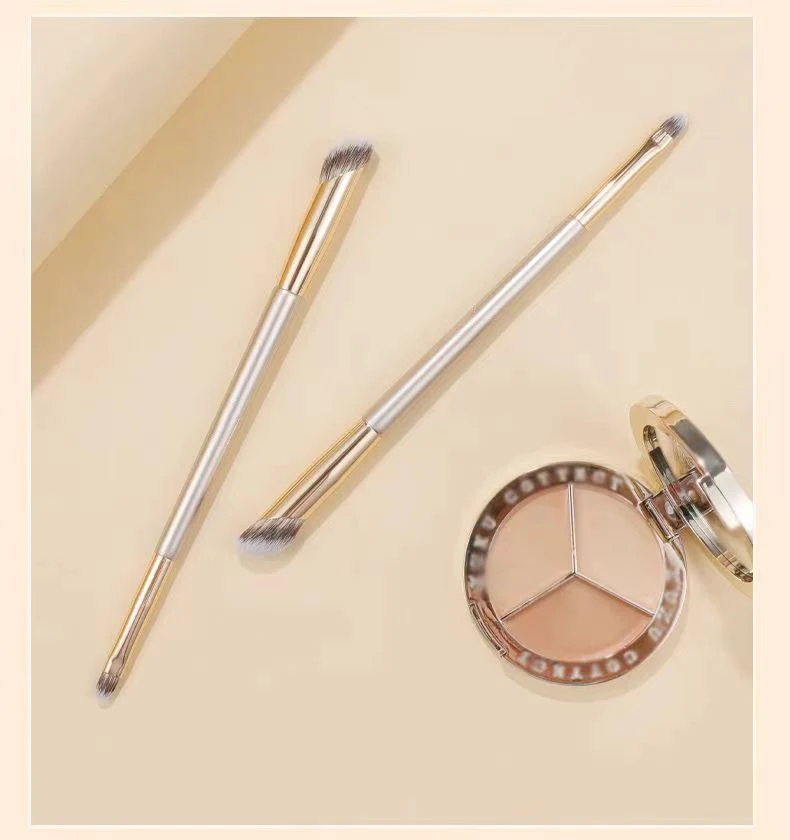 WOKO Double Head Concealer Brush Finger Concealer Makeup Brush & Tip Head Concealer Brush Facial Blemish Coverage Makeup Tool – Detail 19