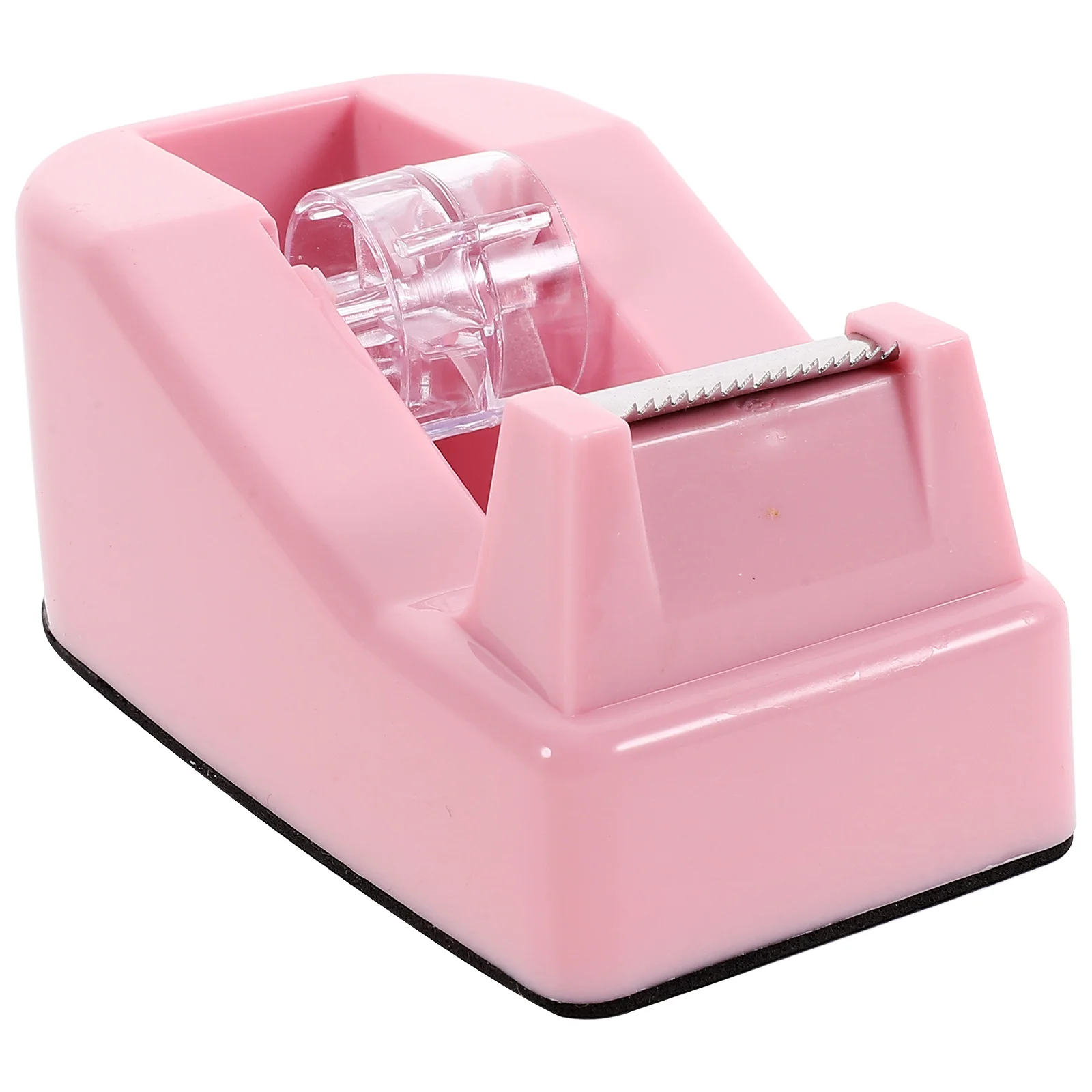 Tape Holder Plastic Tape Dispenser Tabletop Tape Holder Small Tape Cutting Tool for Home Office