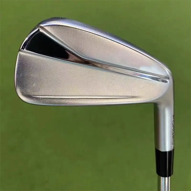 Golf Clubs Iron Set   New P79.0 silver  Tungsten  Golf Irons Set 4-9P 7Pcs Forged With Steel Shaft