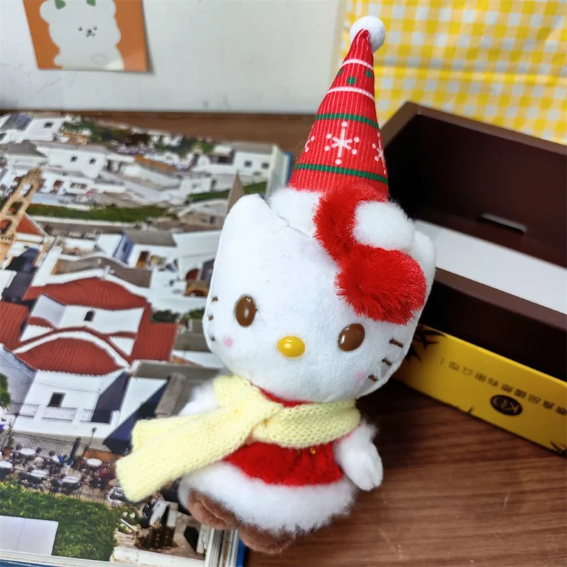 かわいい漫画風キティ猫限定版クリスマスプレゼントハロウィンパンプキンゴーストペンダントシリーズぬいぐるみバッグペンダントキーホルダー