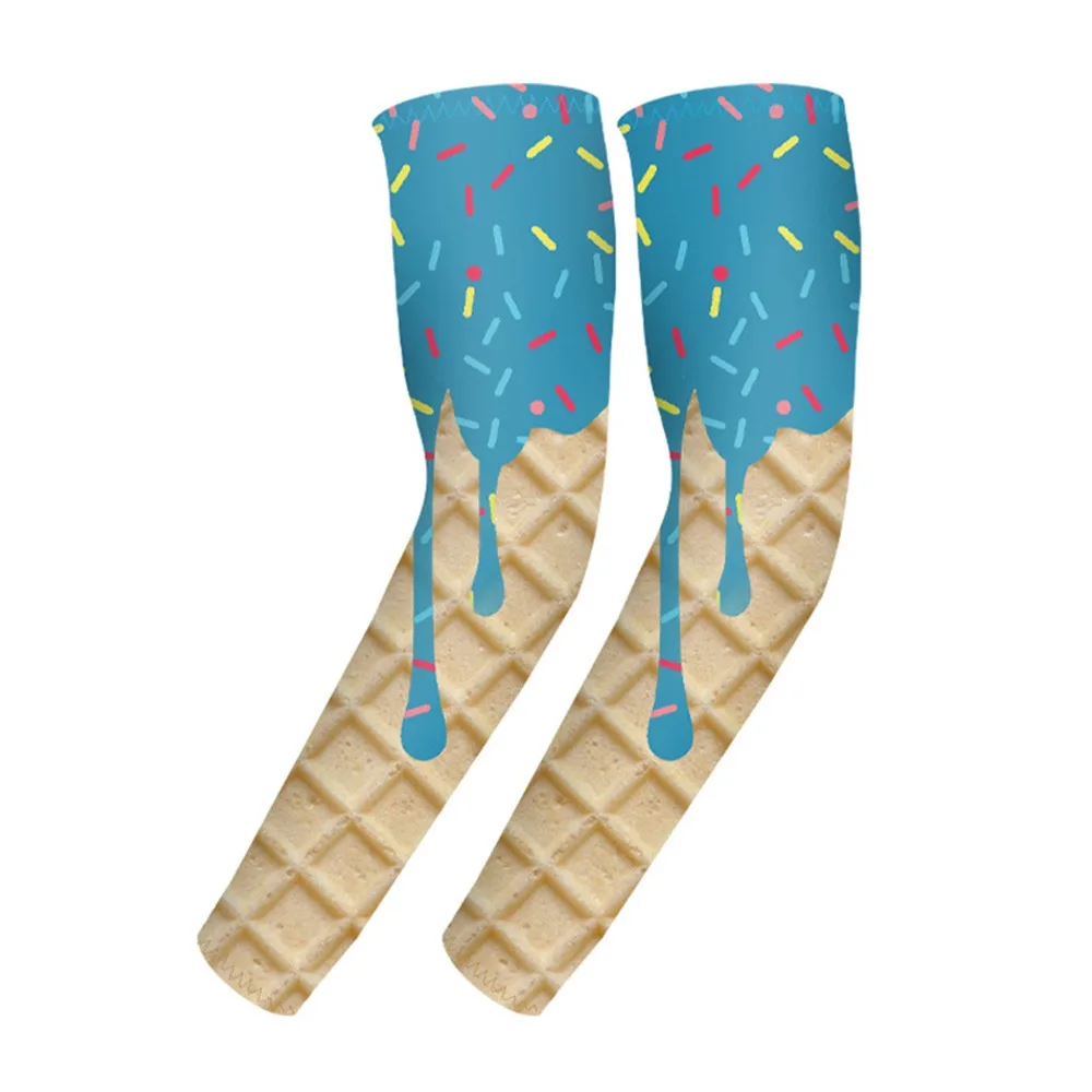 جديد الآيس كريم أكمام أذرع تبريد الرطوبة فتل أكمام الحماية من الشمس حماية من الأشعة فوق البنفسجية الأكمام الواقية الرياضية