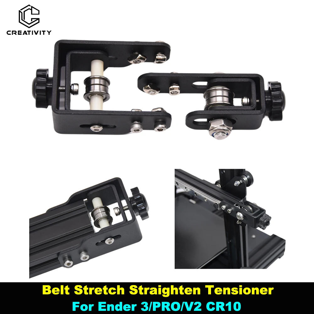 

Creativity 3D 2020 X axis V-Slot profile 2040 4040 Y Axis Synchronous Belt Stretch Straighten Tensioner For Ender 3/PRO/V2 CR10