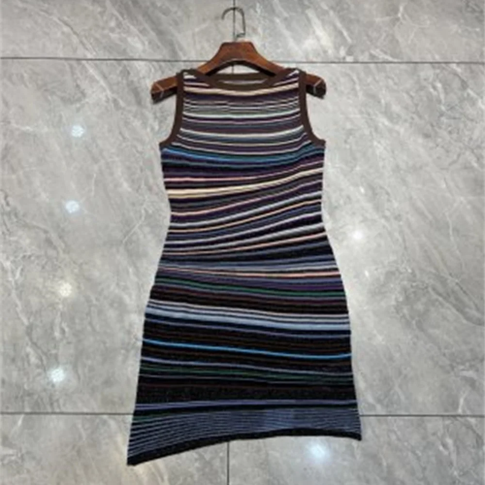 فستان نسائي صيفي بطيات لعام 2026، حاشية غير منتظمة، صدرية قابلة للتمدد، فستان ضيق مثير للنساء، حمالة صدر عصرية جديدة للحفلات Y2K #4