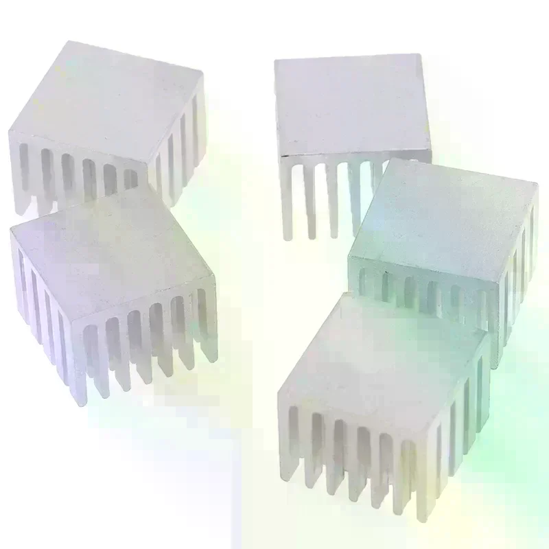 5Pcs 20x20x15mm Cooling Accessories DIY Heatsink CPU GPU Chip Aluminum Heatsink