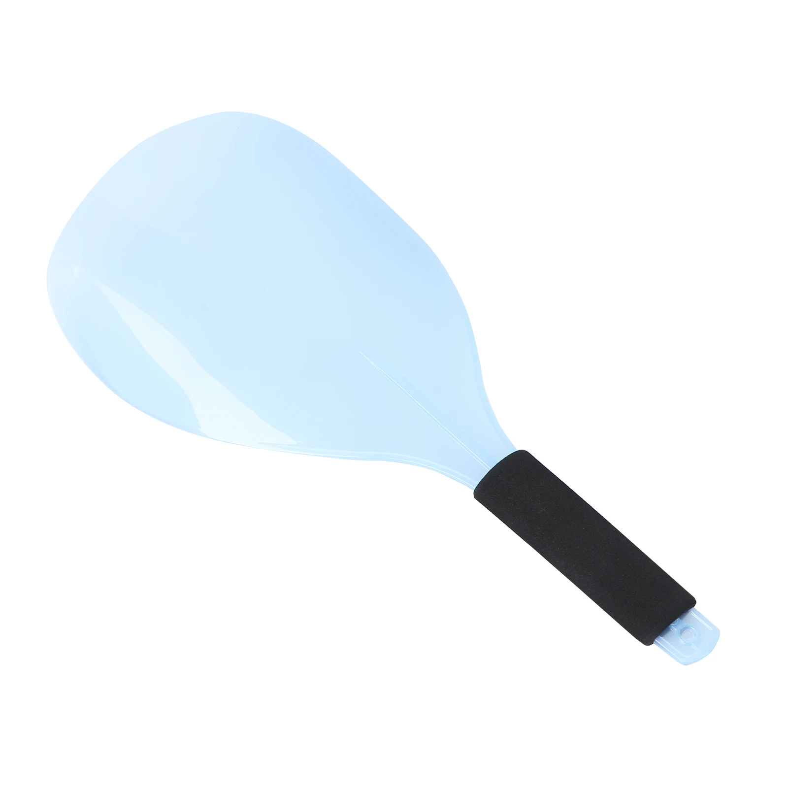 Blue Plastic Anti-Slip Panel Mask for Salon Hairdressing Hairspray Protector 32.6cm Long 6cm Wide Panel Shield