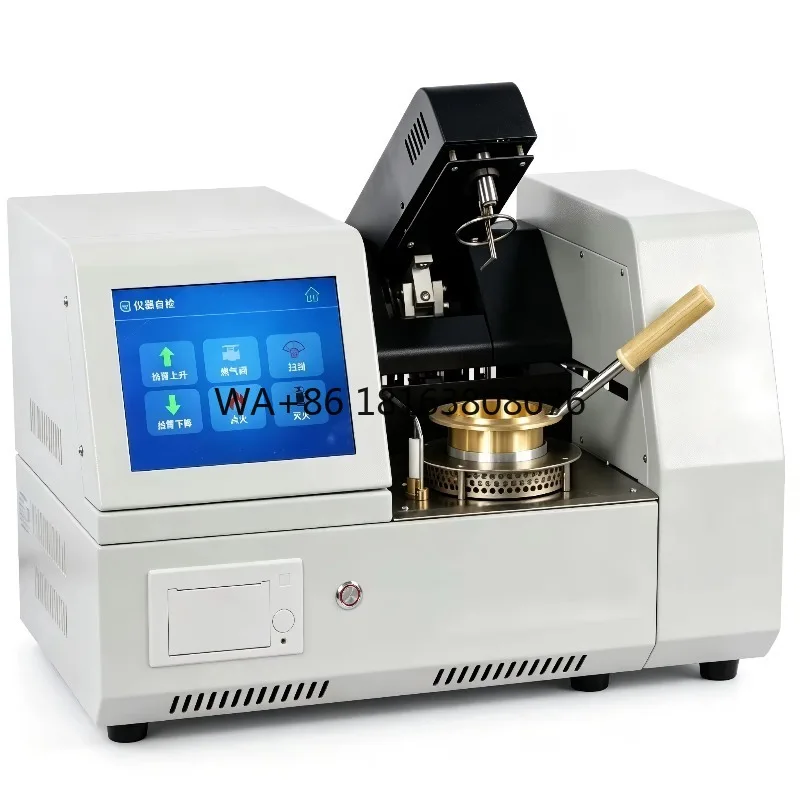 Automatic Cleveland Open Cup Flash Point Tester ASTM D92 Petroleum Products Flash  Fire Point Test Machine