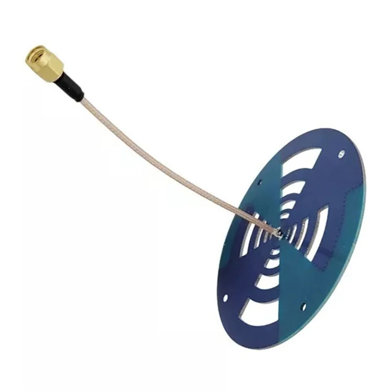 Antena absy 2x uwb 550mhz-7ghz, antena omnidirecional periódica de registro 915rfid, antena de alto ganho com conector macho sma