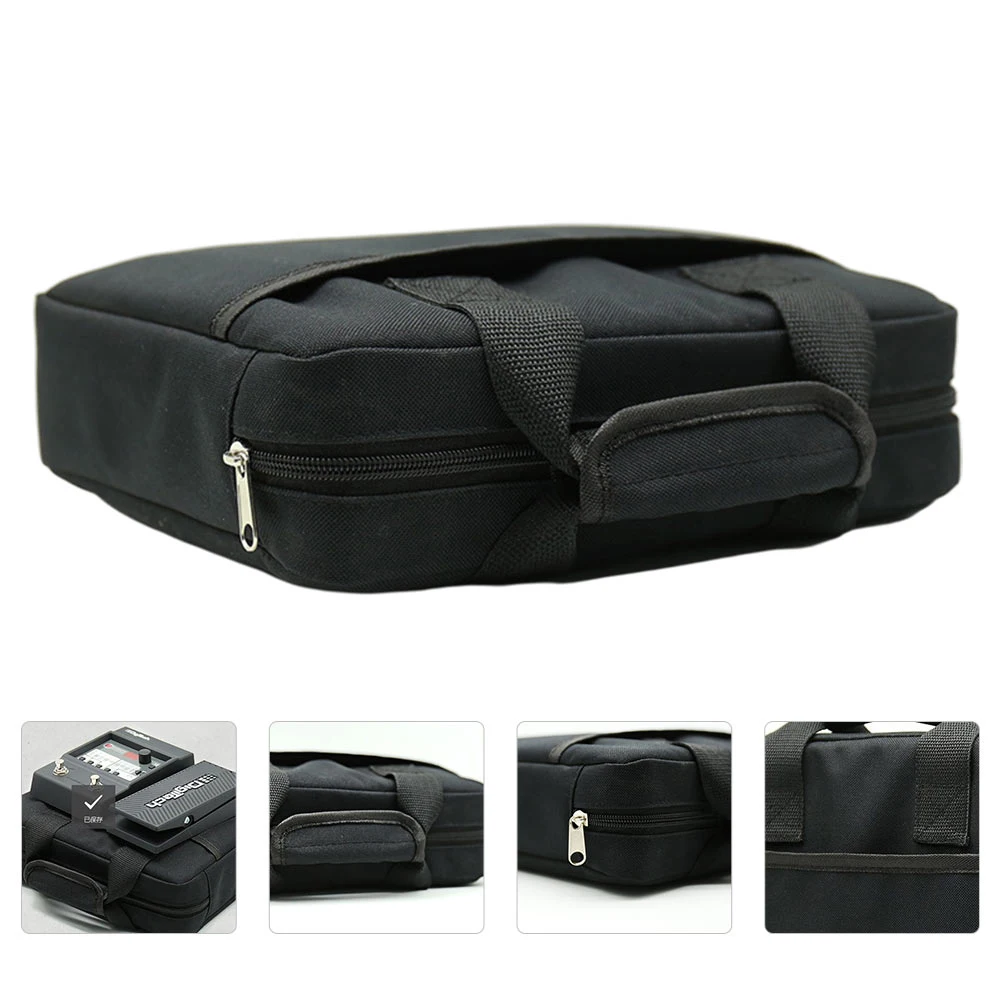 

Durable Oxford Effects Pack Storage Case Guitar Effector Box Portable Pouch Waterproof Metal Zipper Small ganizer