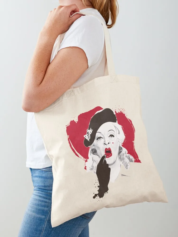 Baby Jane lipstick Tote Bag tote screen cute Big canvas bags Canvas