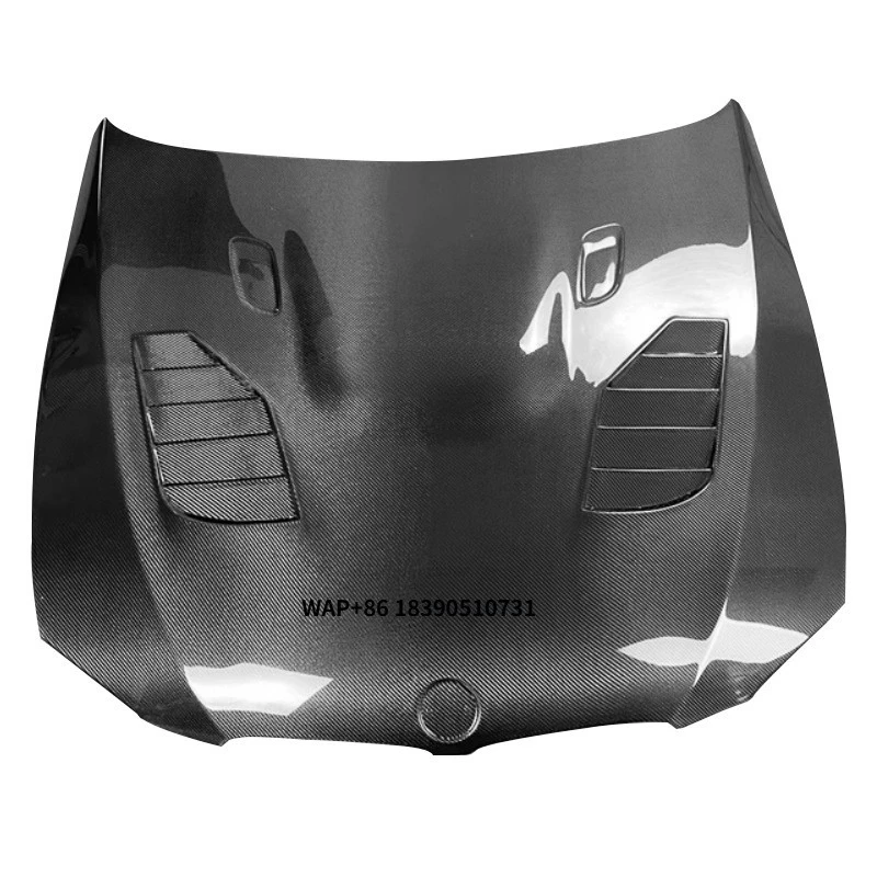 

For M3 E90 E92 E93 Carbon Fiber Front Engine Hood Vents New Condition with Included Screws