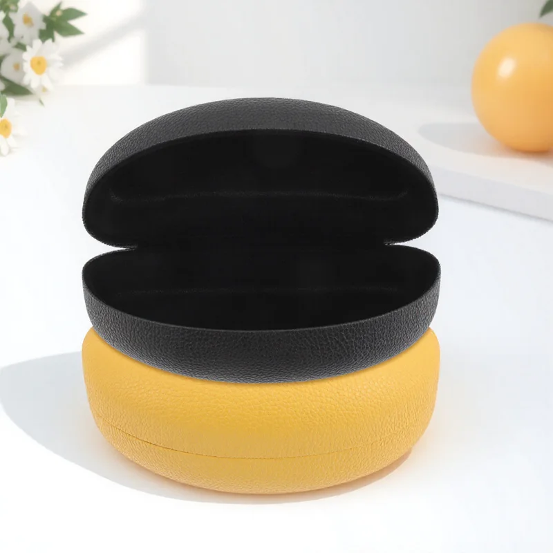 

2Pcs Sun Glasses Case Hard Shell with Spring Closure Protection for Eyeglasses Sunglasses Travel Organizer Dust Scratch