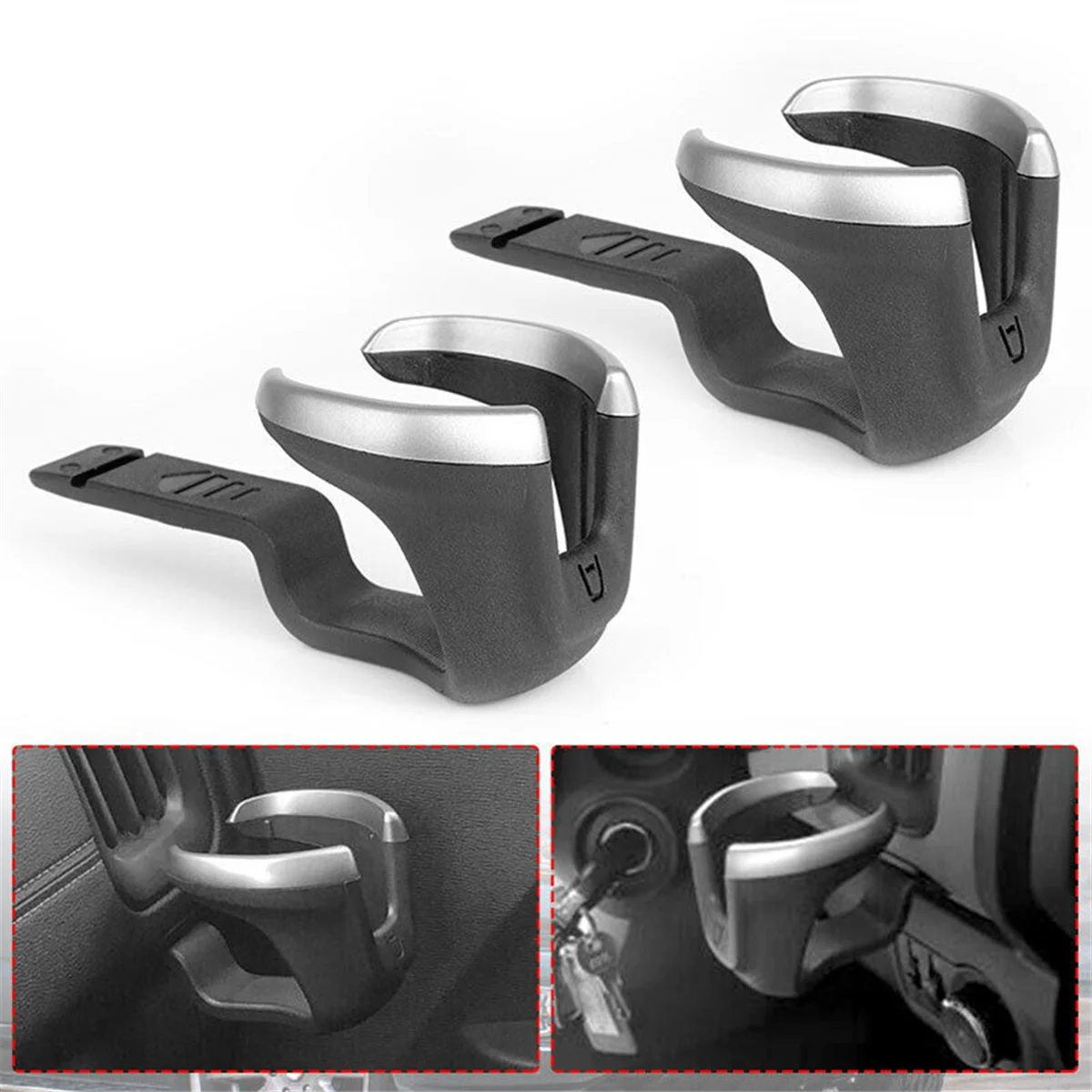 10Pc Dashboards Cup Holder Trim 52124622 for Chevrolet RG Colorado S10 Z71 LTZ LS LT 2017-2022 Under Air Vent Can Holder