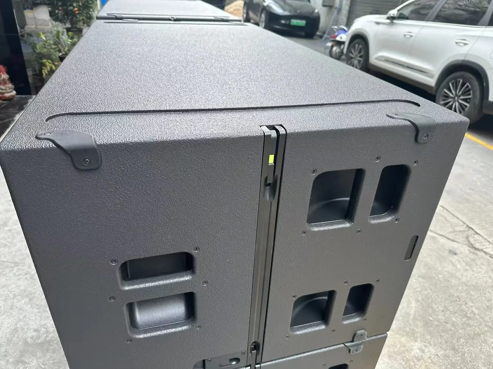 

KS28 Dual 18 Inch Active Powerful Subwoofer Outdoor Sub Bass Sound System Passive Professional Audio