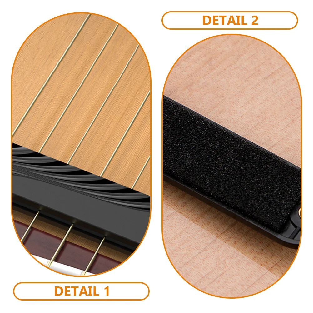 

Guitar String Dampener Metal Mute Clip For Electric Acoustic Bass Guitars Portable Volume Control Tool Instruments Accessory