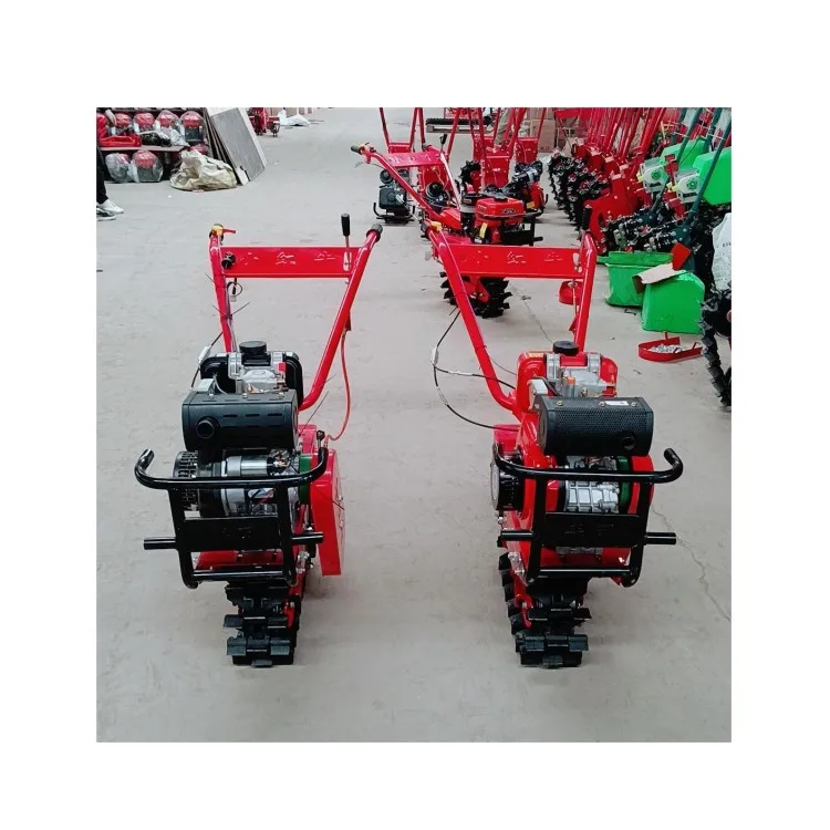 Agricultural Land Plow Chain Track Track Micro-tillage Machine Ditching Plowing Machine Multi-purpose