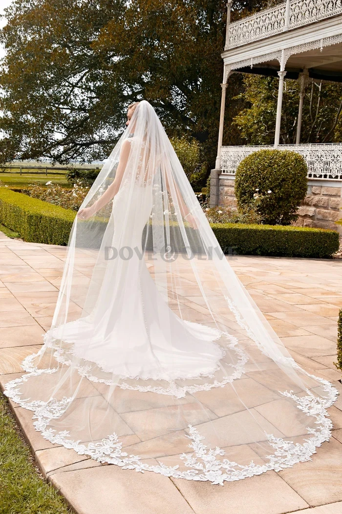 3*3 M Wedding Veils…