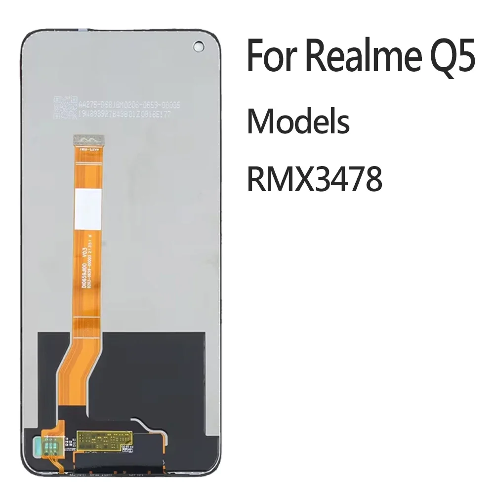 IPS For Realme 9 Pro 9 5G Q5 Q3s Q3t V25 Q3T LCD Display Touch Screen Panel Digitizer Assembly Replacement For Oppo K9S LCD