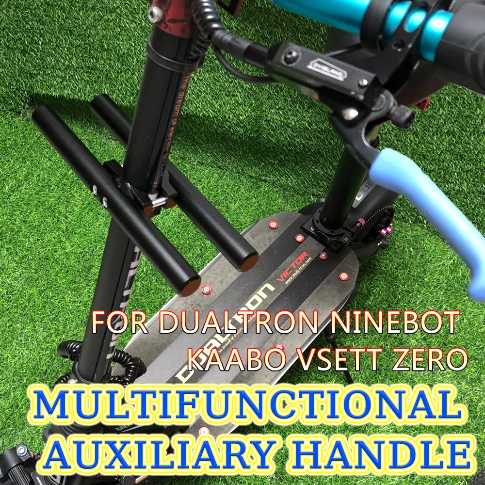 

For Dualtron Kaabo Zero Vsett Ninebot Electric Scooter Accessories Multifunctional Auxiliary Handle Additional Kids Handlebar