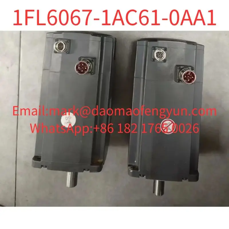 1FL6067-1AC61-0AA1 Used Tested OK In Good Condition SIMOTICS S-1FL6-1FL6 operating voltage 400 V 3 AC PN=2 kW