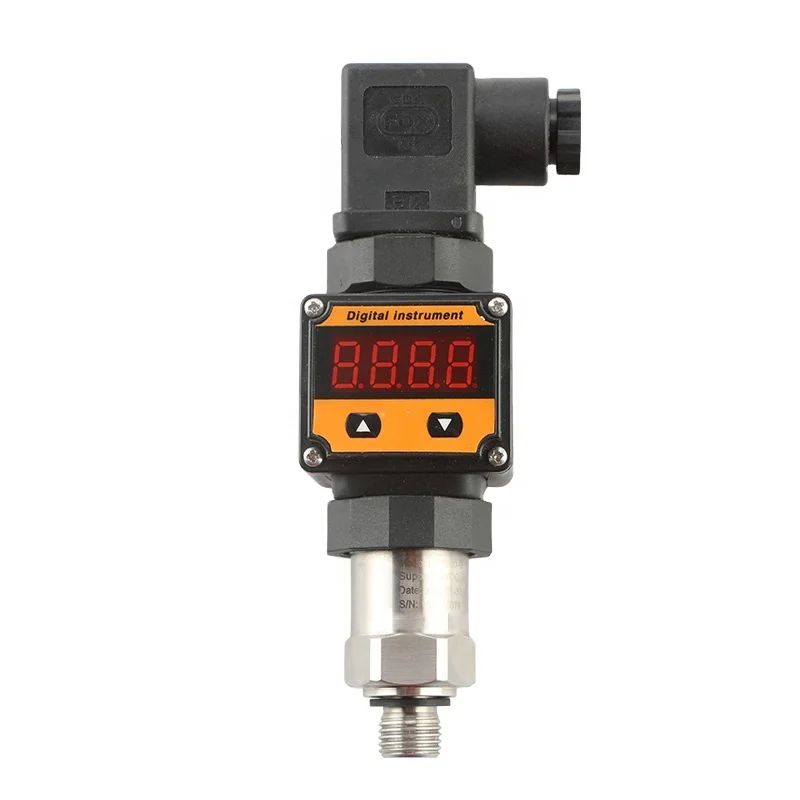 Macsensor P20G Stainless Steel IP65 LCD Display Analog 4-20mA Digital Pressure Transmitter with 0.5%F.S Accuracy