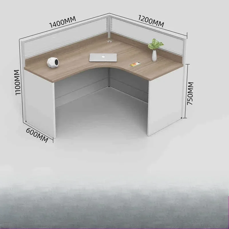 الموظفين، مكاتب وكراسي المكاتب، مكتب كمبيوتر لـ 6 أشخاص، مكتب كمبيوتر، شاشة تقسيم #2