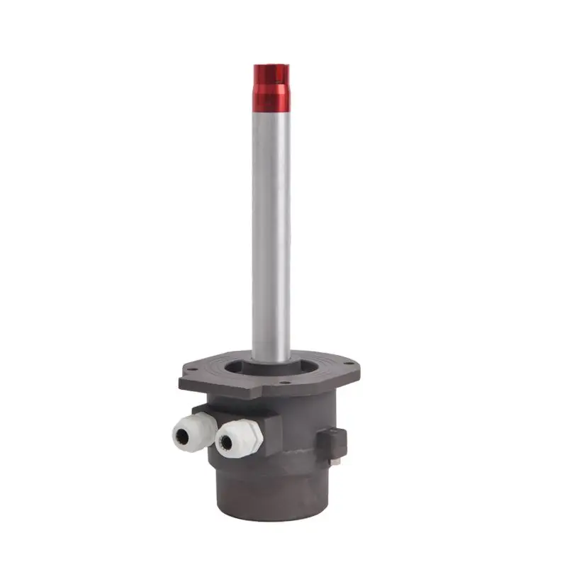 Anti-spill high temperature probe rod anti-static detector is installed under the grounding bolt socket to connect the sensor